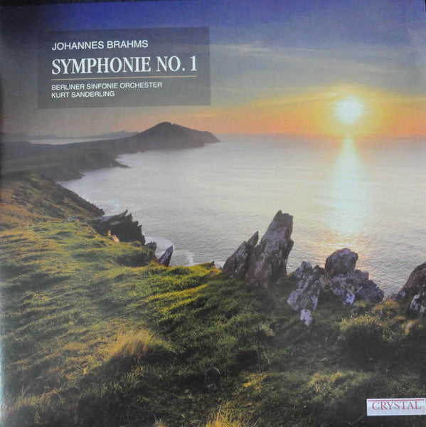 Johannes Brahms, Berliner Sinfonie Orchester, Kurt Sanderling : Symphonie No. 1 (LP)