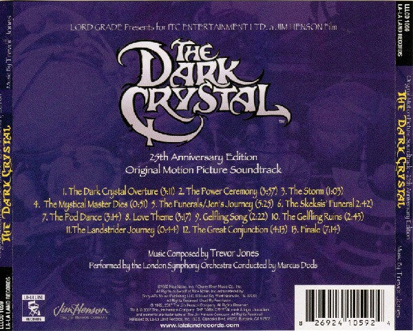 Trevor Jones : The Dark Crystal (Original Motion Picture Soundtrack) (CD, Album, RE, RM, 25t)