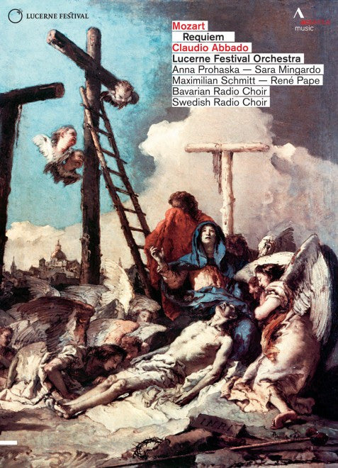 Mozart*, Claudio Abbado, Lucerne Festival Orchestra, Anna Prohaska, Sara Mingardo, Maximilian Schmitt, René Pape, Bavarian Radio Choir*, Swedish Radio Choir* : Mozart: Requiem (DVD-V, NTSC)