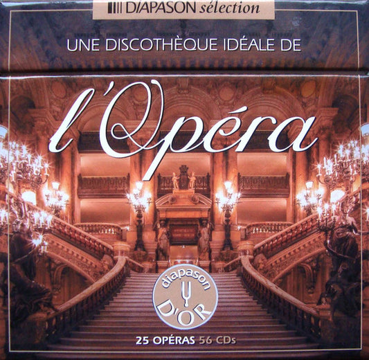 Various : Une Discothèque Idéale De L'Opera = Una Discoteca Ideale, Opera = The Classic Collection, Opera = Die Ideale Kollektion, Oper (56xCD, Album, Mono, RE, RM, Car + Box, Comp)