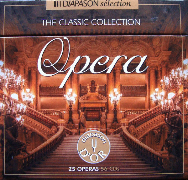 Various : Une Discothèque Idéale De L'Opera = Una Discoteca Ideale, Opera = The Classic Collection, Opera = Die Ideale Kollektion, Oper (56xCD, Album, Mono, RE, RM, Car + Box, Comp)