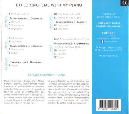 Sergei Kasprov : Exploring Time With My Piano (CD, Album)