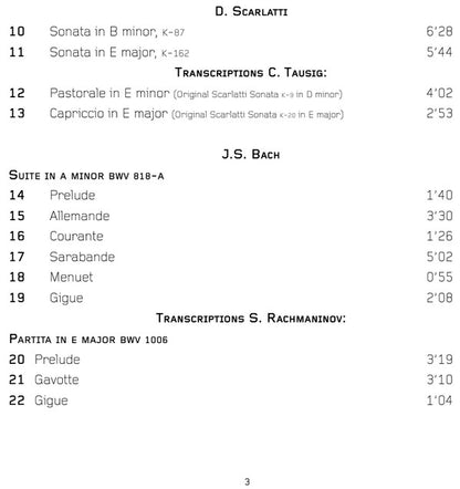 Sergei Kasprov : Exploring Time With My Piano (CD, Album)