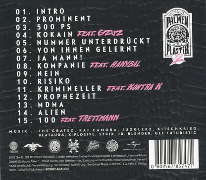 Bonez MC & Raf Camora : Palmen Aus Plastik 2 (CD, Album)
