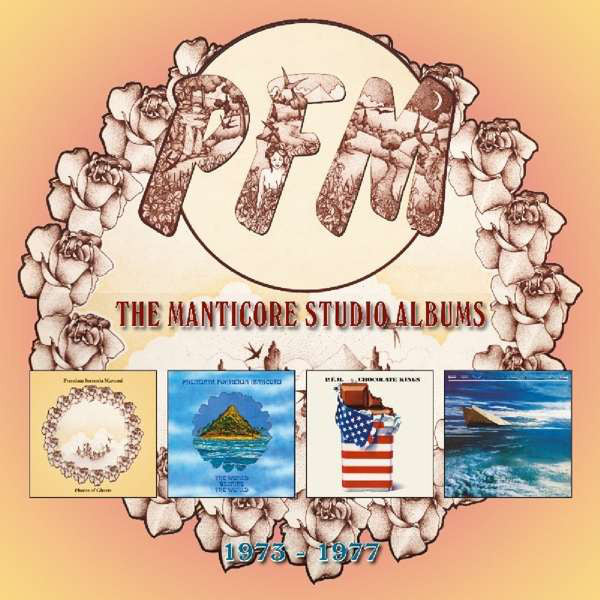 Premiata Forneria Marconi : The Manticore Studio Albums 1973 - 1977 (CD, Album, RE, RM + CD, Album, RE, RM + CD, Album,)