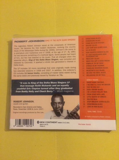 Robert Johnson : King Of The Delta Blues Singers (CD, Comp, Dlx)