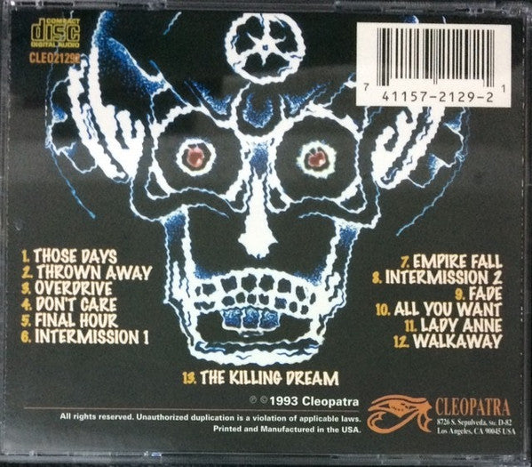 Blitz (3) : The Killing Dream (CD, Album, RE)