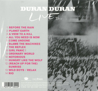Duran Duran : Live 2011 (A Diamond In The Mind) (CD, Album, RE, Gat)