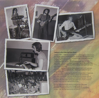 Lazarus (15) : Demos & Live 1975 (LP, Ltd, Red)