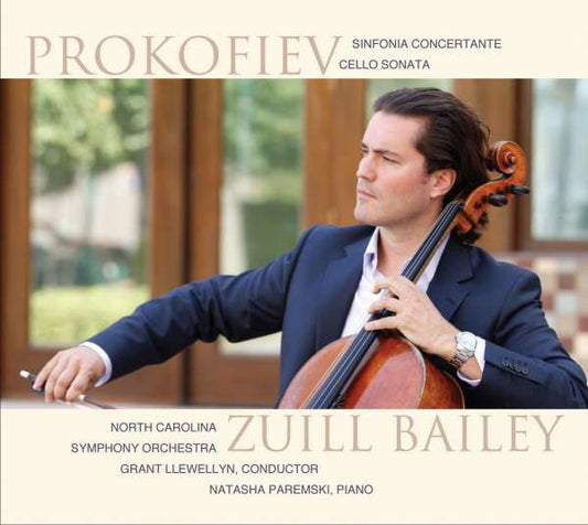 Prokofiev* - Zuill Bailey, North Carolina Symphony Orchestra*, Grant Llewellyn, Natasha Paremski : Sinfonia Concertante / Cello Sonata (CD, Album, Dig)