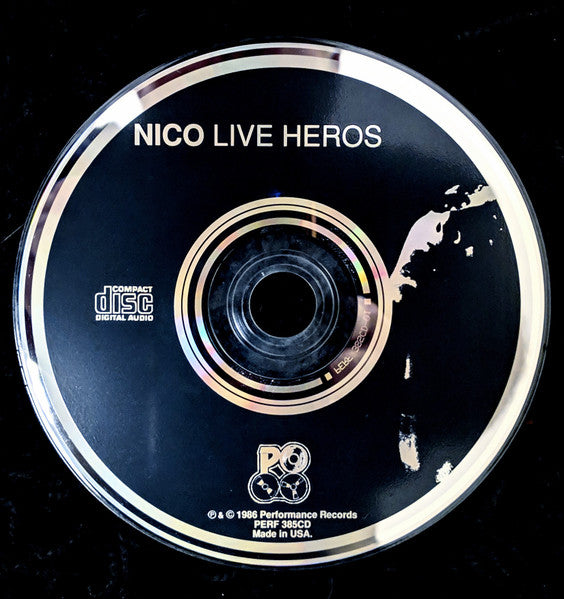 Nico (3) : Live Heroes (CD, Comp)