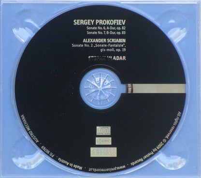 Sergei Prokofiev | Alexander Scriabine / Stefan Vladar : Prokofiev/Scriabin Klaviermusik (CD, Album, Dig)