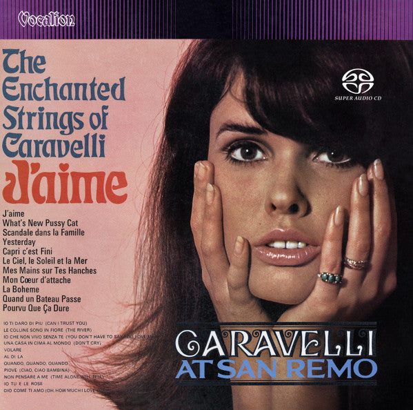 Caravelli And His Magnificent Strings : Caravelli At San Remo & J'aime (SACD, Hybrid, Comp, RM)