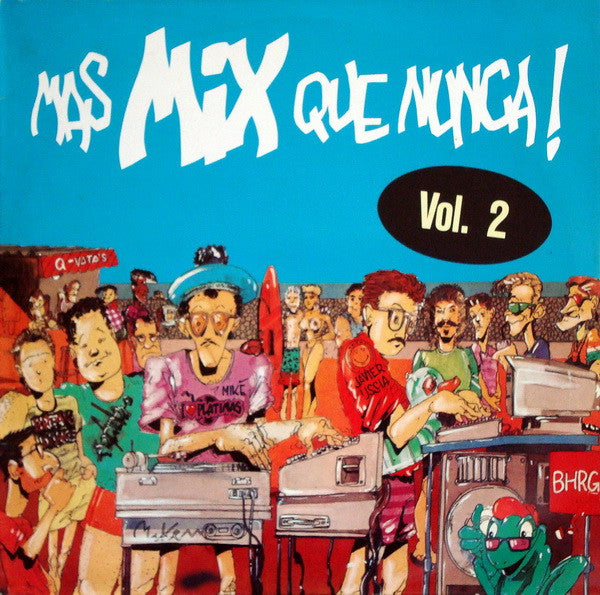 Various : Mas Mix Que Nunca! Vol. 2 (LP, Comp, Mixed)