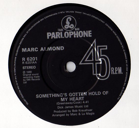 Marc Almond Featuring Special Guest Star Gene Pitney : Something's Gotten Hold Of My Heart (7", Single + Box, Ltd, Num)