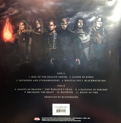 Bloodbound : Rise Of The Dragon Empire (LP, Album, Ltd, Ora)