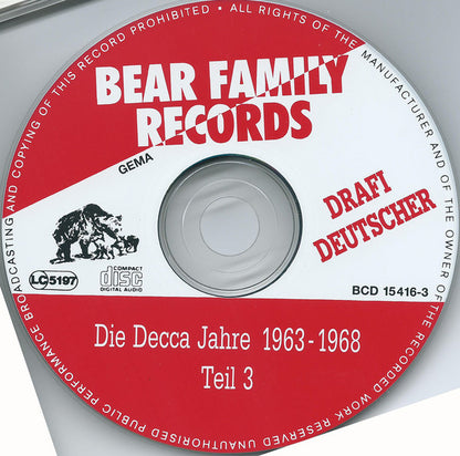 Drafi Deutscher : Die Decca Jahre 1963-1968, Teil 3 (CD, Comp)