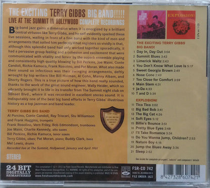 Terry Gibbs Big Band : The Exciting Terry Gibbs Big Band Live At The Summit In Hollywood Complete Recordings (CD, Album, RM)