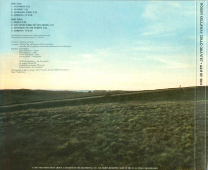 Roger Kellaway : The Roger Kellaway Cello Quartet (CD, Album, Ltd, RE, RM)