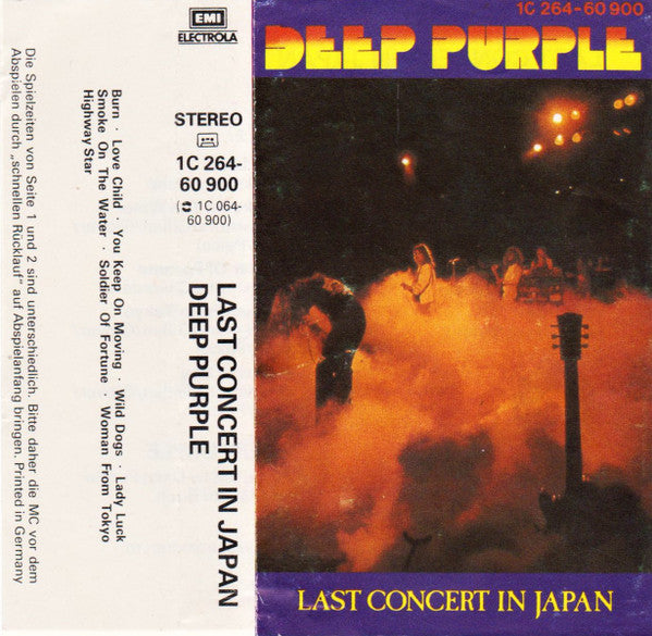 Deep Purple : Last Concert In Japan (Cass, Album)