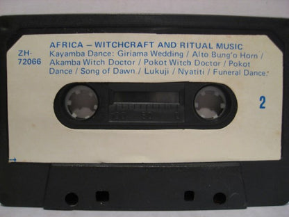 Various : Africa - Witchcraft & Ritual Music (Cass, Album)