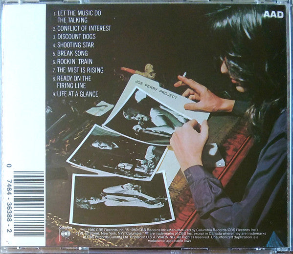 The Joe Perry Project : Let The Music Do The Talking (CD, Album, RE)