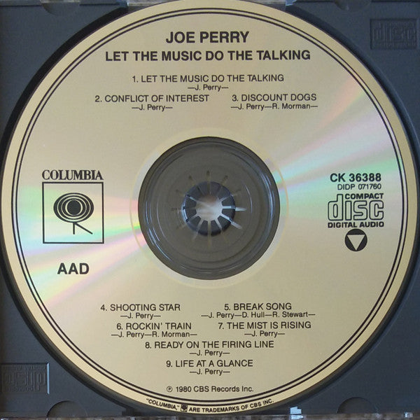 The Joe Perry Project : Let The Music Do The Talking (CD, Album, RE)