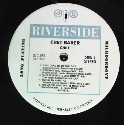 Chet Baker : Chet (LP, Album, RE)