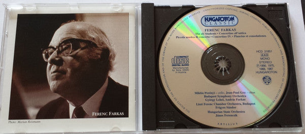Farkas Ferenc : Farkas Ferenc (CD, Comp)