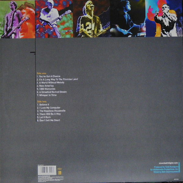 Bad Religion : The New America (LP, Album)