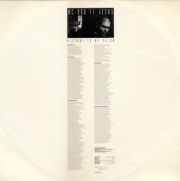 MC 900 Ft Jesus : Welcome To My Dream (LP, Album)