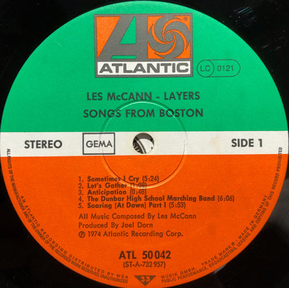 Les McCann : Layers (LP, Album)