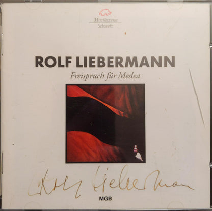 Rolf Liebermann : Freispruch Für Medea (CD)