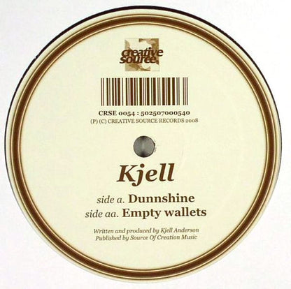Kjell (2) : Dunnshine / Empty Wallets (12")