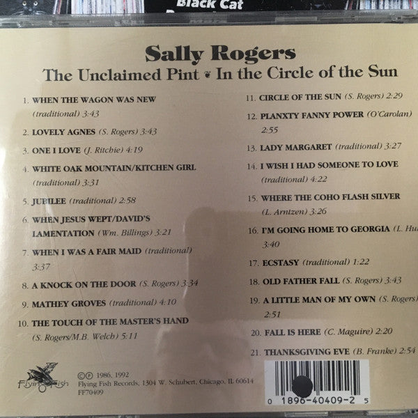 Sally Rogers : The Unclaimed Pint / In The Circle Of The Sun (CD, Comp)