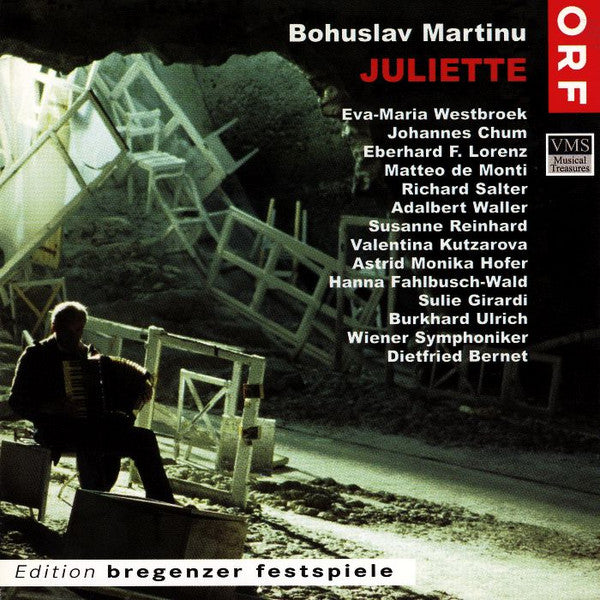 Bohuslav Martinů / Chor Der Bregenzer Festspiele - Wiener Symphoniker , Conductor : Dietfried Bernet : Juliette (Oder Das Traumbusch) (3xCD, Album)