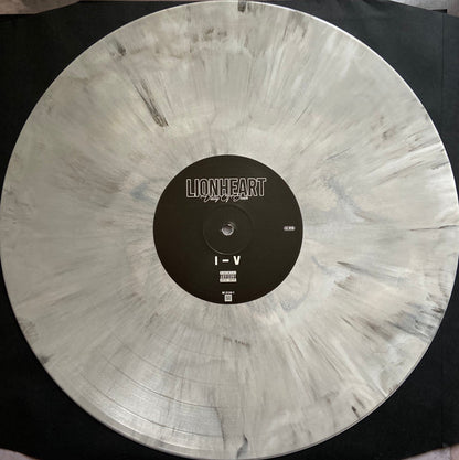 Lionheart (10) : Valley Of Death (LP, Album, Whi)