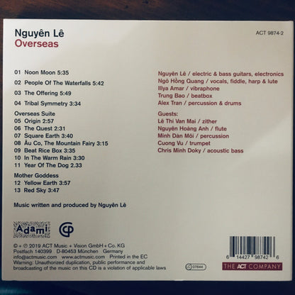 Nguyên Lê : Overseas (CD, Album)