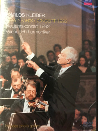 Carlos Kleiber, Wiener Philharmoniker : Carlos Kleiber New Year's Concert 1992 (DVD)