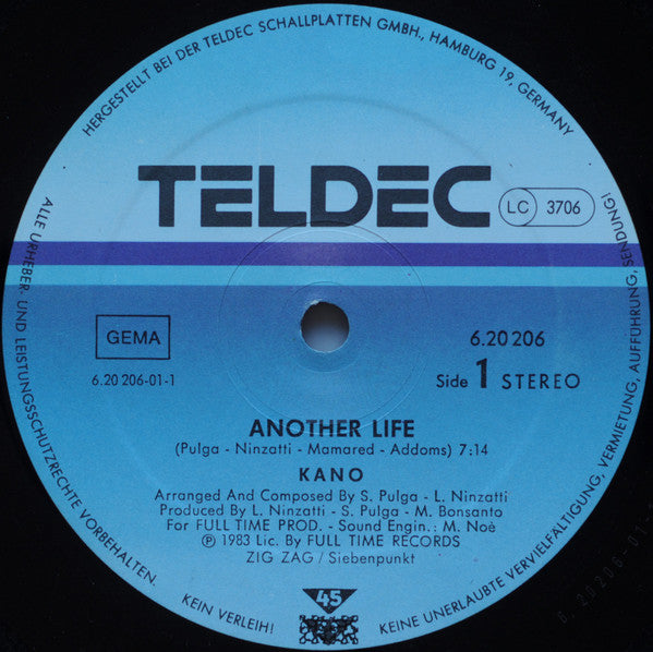 Kano : Another Life (12", Maxi)