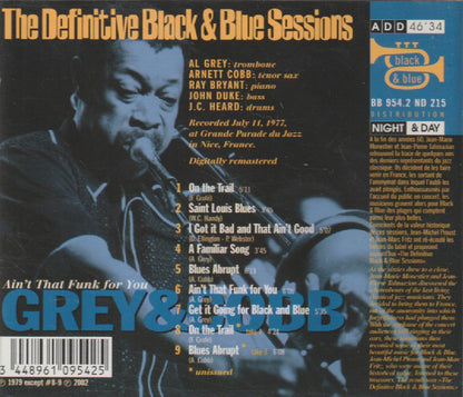 Al Grey, Arnett Cobb : Ain't That Funk For You (CD, Album, RM)
