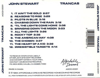 John Stewart (2) : Trancas (CD, Album)