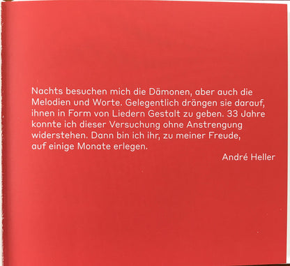 André Heller : Spätes Leuchten (CD, Album)