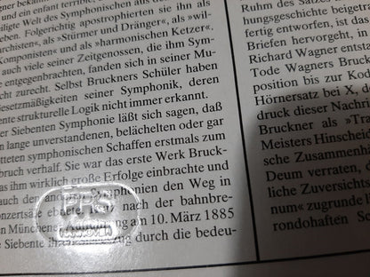 Anton Bruckner, Herbert Von Karajan, Wiener Philharmoniker : Symphonie No. 7 (LP)