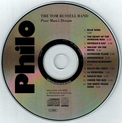 The Tom Russell Band : Poor Man's Dream (CD, Album, RP)