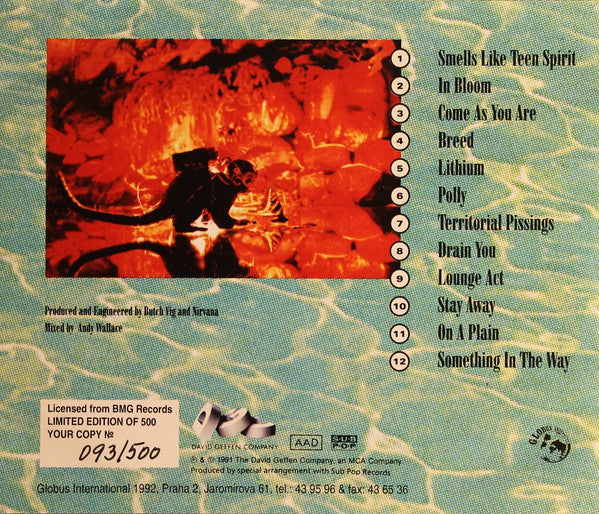 Nirvana : Nevermind (CD, Album, Ltd, Num, RE, Gol)