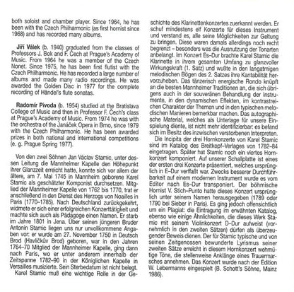 Carl Stamitz, Anton Stamitz, Prague Chamber Orchestra, František Vajnar : Stamic Family Concertos (CD, Album)