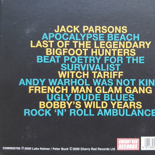 Luke Haines & Peter Buck : Beat Poetry For Survivalists (CD, Album)