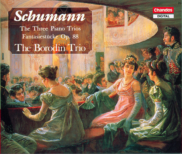 Schumann* - The Borodin Trio* : The Tree Piano Trios; Fantasiestücke Op. 88 (2xCD, Album)