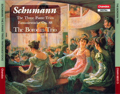 Schumann* - The Borodin Trio* : The Tree Piano Trios; Fantasiestücke Op. 88 (2xCD, Album)